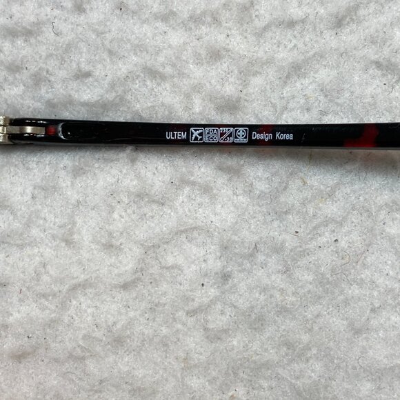 Ultem 9803 Eyeglasses Tow Tone Plastic 53-17-140 - Picture 5 of 13